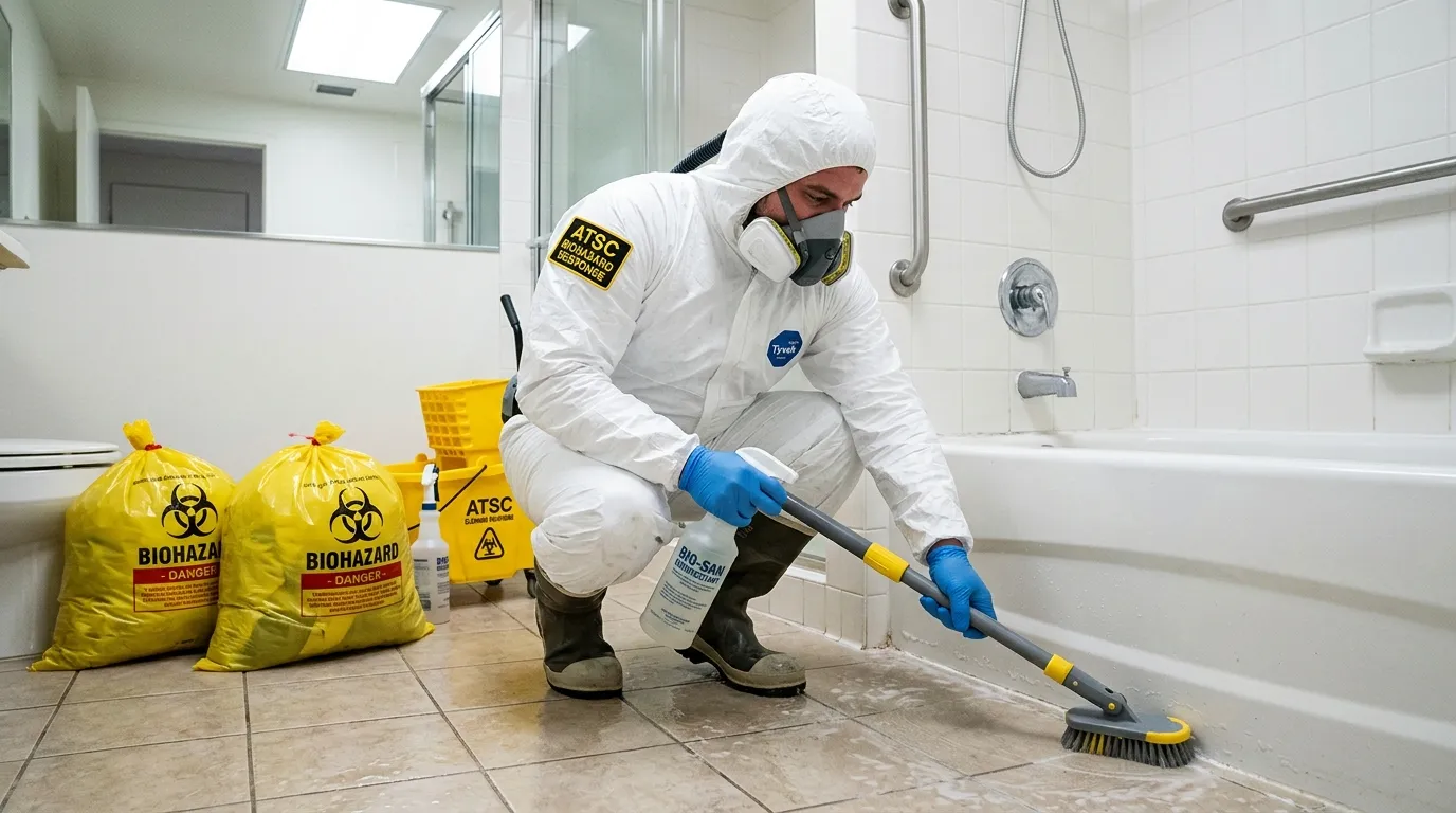 Decontamination equipment deployed for Blood Cleanup in Hutchinson Island South